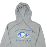 NIKE Santa Margarita Eagle Soccer Mens Grey Hoodie USA M