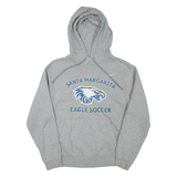 NIKE Santa Margarita Eagle Soccer Mens Grey Hoodie USA M