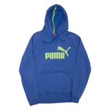 PUMA Mens Blue Hoodie M