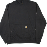 CARHARTT Mens Black Hoodie 2XL