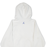 AIR JORDAN Mens White Hoodie M