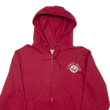 CHAMPION Mens Red Hoodie L