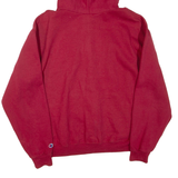CHAMPION Mens Red Hoodie L