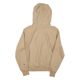 CHAMPION REVERSE WEAVE Mens Beige Hoodie S