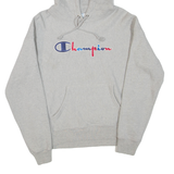 CHAMPION REVERSE WEAVE Mens Grey Hoodie M