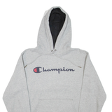 CHAMPION Mens Grey Hoodie S