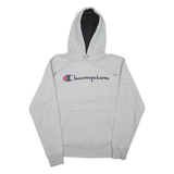 CHAMPION Mens Grey Hoodie S