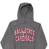 CHAMPION Ball State Cardinals Mens Grey Hoodie USA S