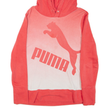 PUMA Womens Orange Hoodie L