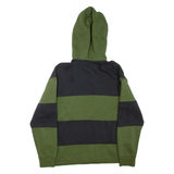 LEVI'S Button Neck Mens Green Hoodie M