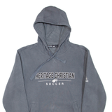 ADIDAS Heritage Christian Soccer Mens Grey Hoodie USA S
