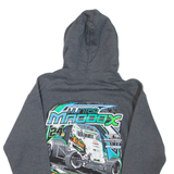 GILDAN Mens Grey Hoodie S