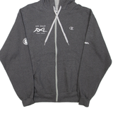 CHAMPION Mens Grey Hoodie L