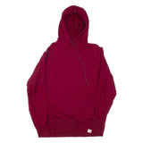 ADIDAS Womens Maroon Hoodie UK 14