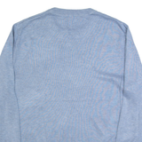 NAUTICA Mens Jumper Blue Tight Knit L