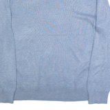 NAUTICA Mens Jumper Blue Tight Knit L
