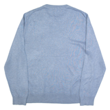 NAUTICA Mens Jumper Blue Tight Knit L