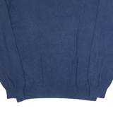 NAUTICA Mens Jumper Blue V-Neck Tight Knit XL