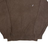 NAUTICA Mens Jumper Brown Tight Knit 2XL