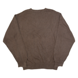NAUTICA Mens Jumper Brown Tight Knit 2XL
