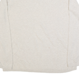 TOMMY HILFIGER Womens Patterned Jumper Beige Argyle V-Neck Tight Knit XL