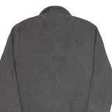 TOMMY HILFIGER Mens Cardigan Grey Tight Knit M