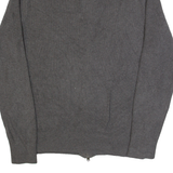 TOMMY HILFIGER Mens Cardigan Grey Tight Knit M