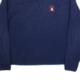 POLO RALPH LAUREN GOLF Mens Fleece Blue 1/4 Zip L
