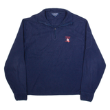 POLO RALPH LAUREN GOLF Mens Fleece Blue 1/4 Zip L