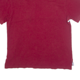 TOMMY HILFIGER Mens Polo Shirt Maroon XL