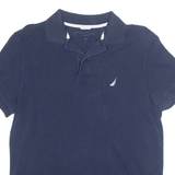 NAUTICA Mens Polo Shirt Blue M