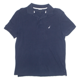 NAUTICA Mens Polo Shirt Blue M