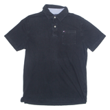 TOMMY HILFIGER Mens Polo Shirt Black M