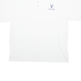 ANVIL Mens Polo Shirt White XL