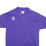EXPRESS MARK Mens Polo Shirt Purple M