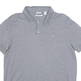 CALVIN KLEIN Slim Fit Mens Polo Shirt Grey L