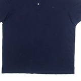 CALVIN KLEIN Mens Polo Shirt Blue 2XL