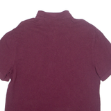 TOMMY HILFIGER Mens Polo Shirt Maroon 2XL
