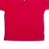 NAUTICA Mens Polo Shirt Red XL