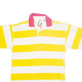 MARINA BD BAGGIES Mens Polo Shirt Yellow Colourblock M