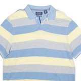 CHAPS Mens Polo Shirt Yellow Colourblock L
