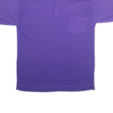 MOORES Mens Polo Shirt Purple M