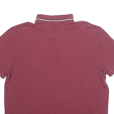 NAUTICA Mens Polo Shirt Maroon L