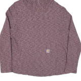 CARHARTT Slightly Fitted Womens Purple Hoodie 2XL