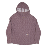 CARHARTT Slightly Fitted Womens Purple Hoodie 2XL