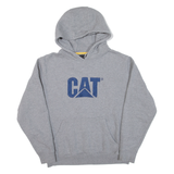 CAT Mens Grey Hoodie M