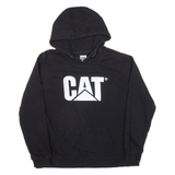 CAT Womens Black Hoodie L