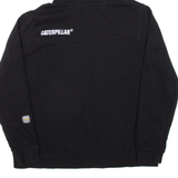 CAT Womens Black Hoodie L