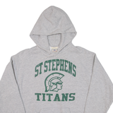 LEE St Stephens Titans Mens Grey Hoodie USA M