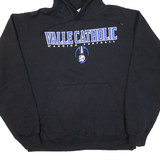 CHAMPION Valle Catholic Warrior Football Mens Black Hoodie USA M